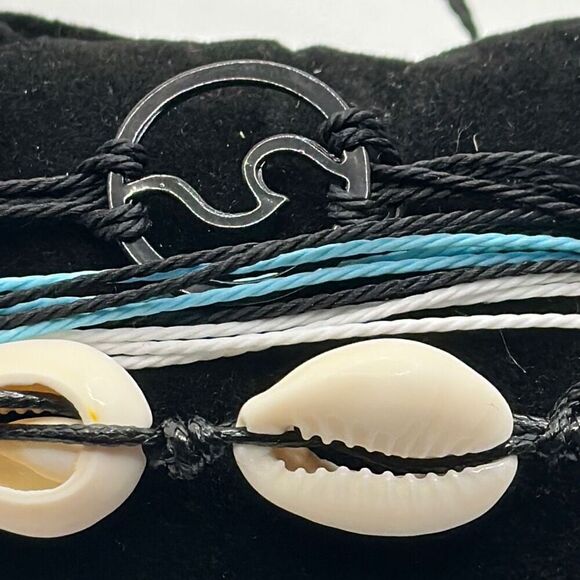 Brand New!! Puka shell and bead bracelet/anklet bundle - Picture 2 of 4